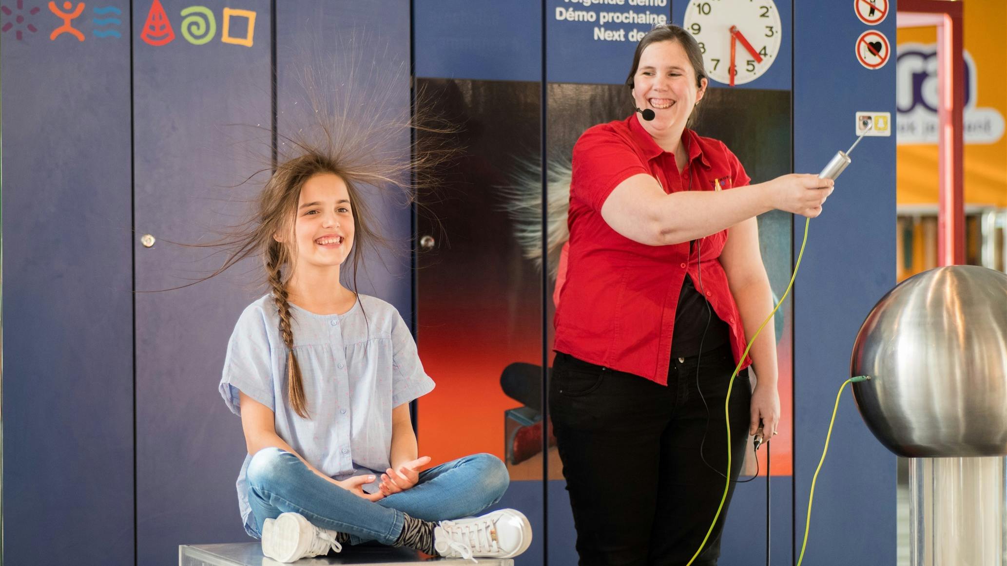 Demo Van de Graaff edutainer