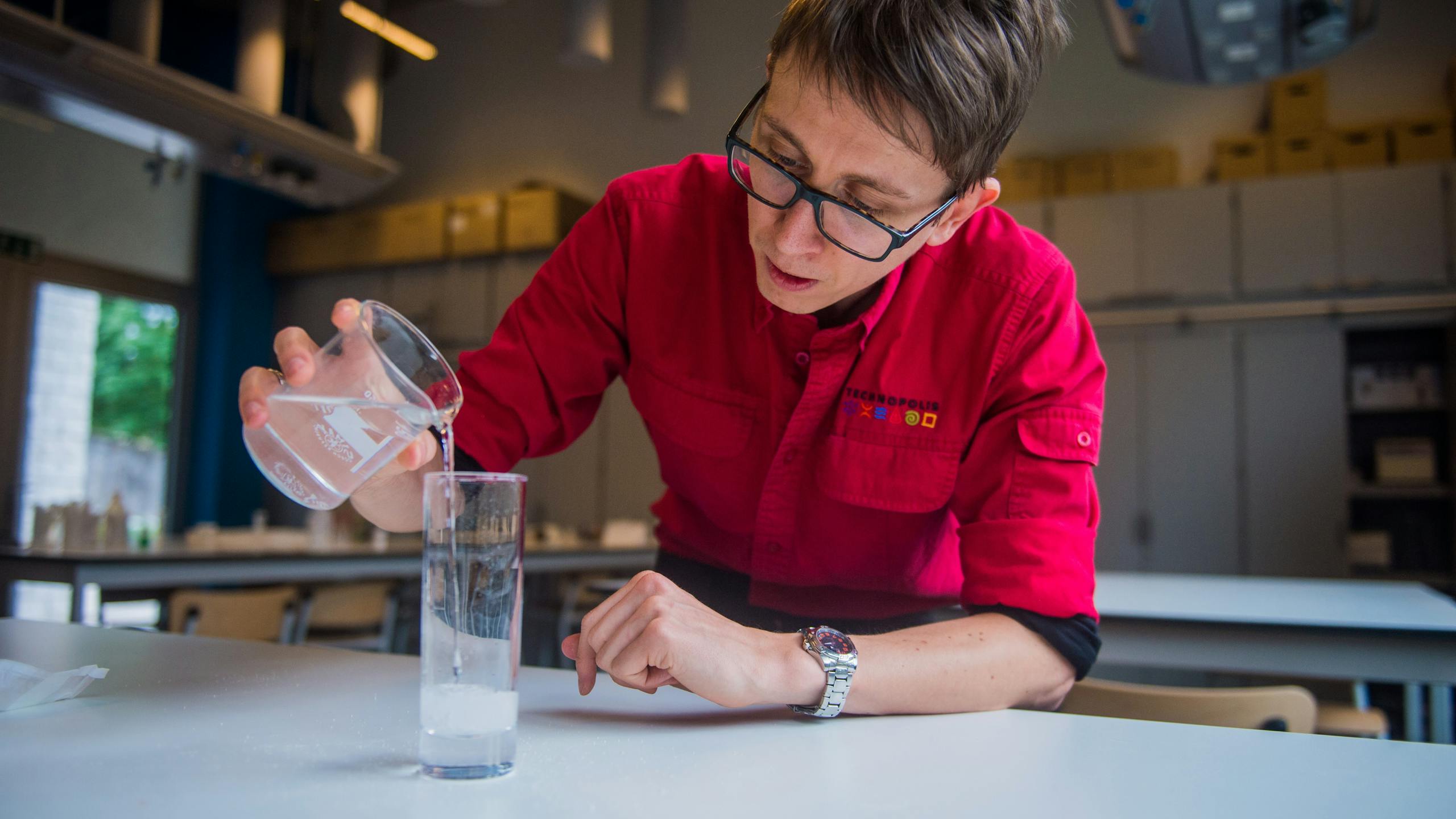 Experiment droog water