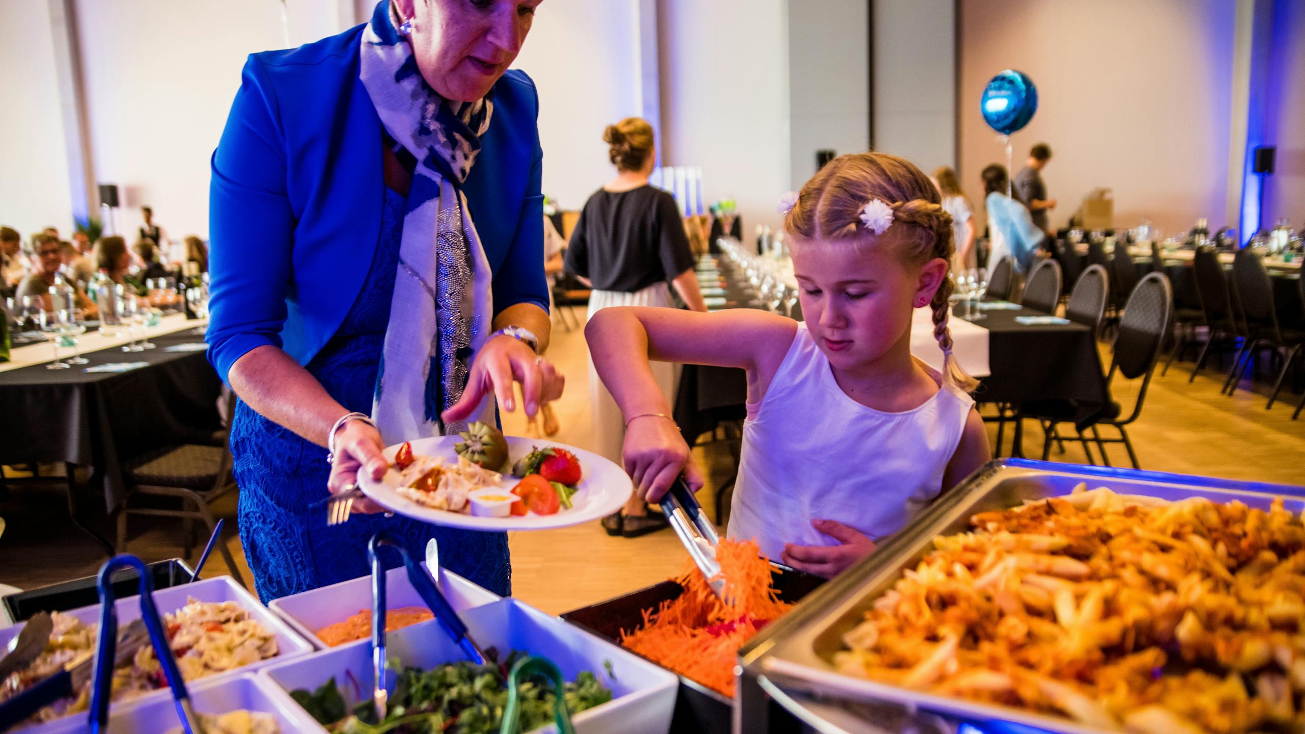 Catering gezin
