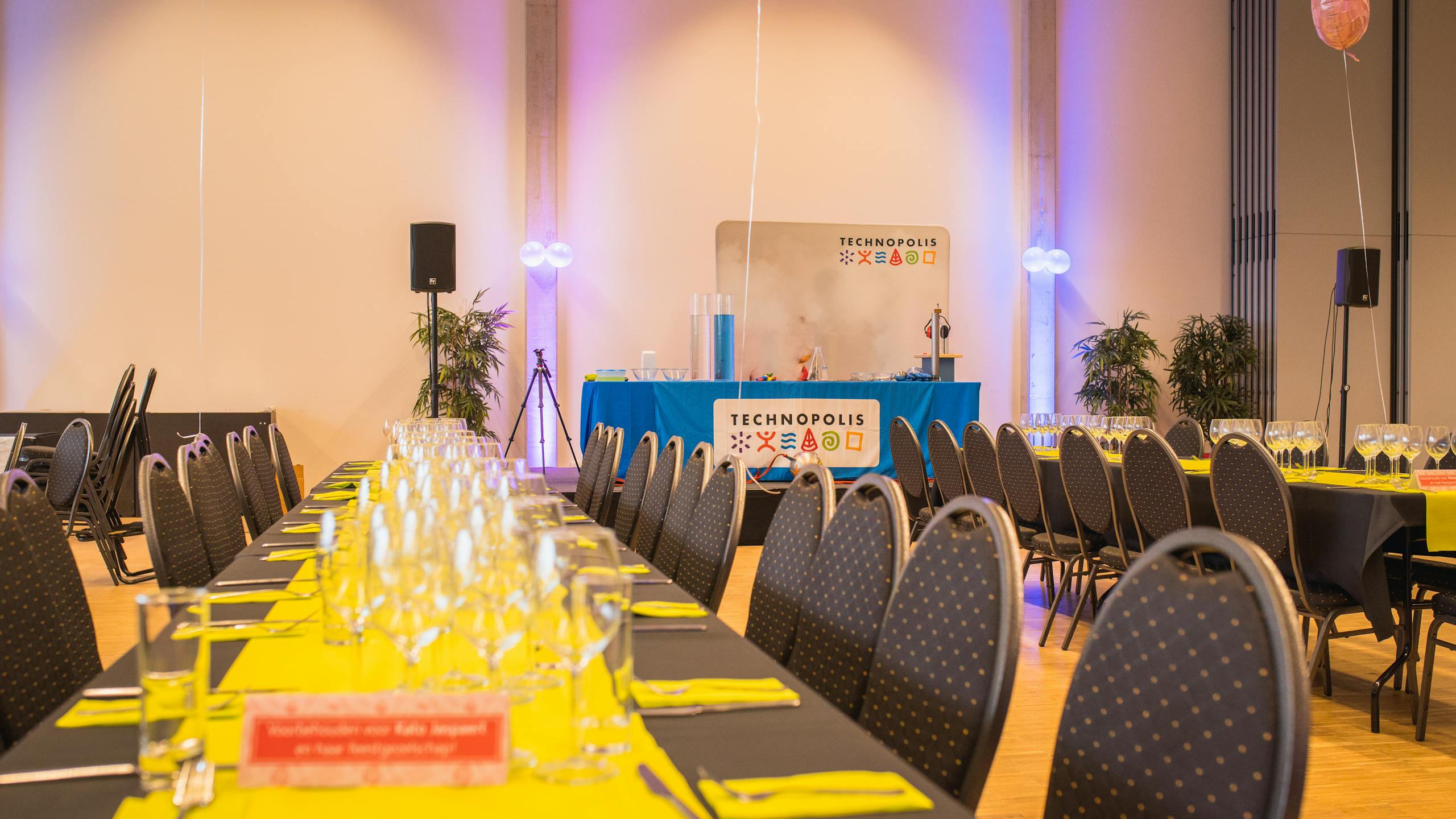 Communiefeest zaal