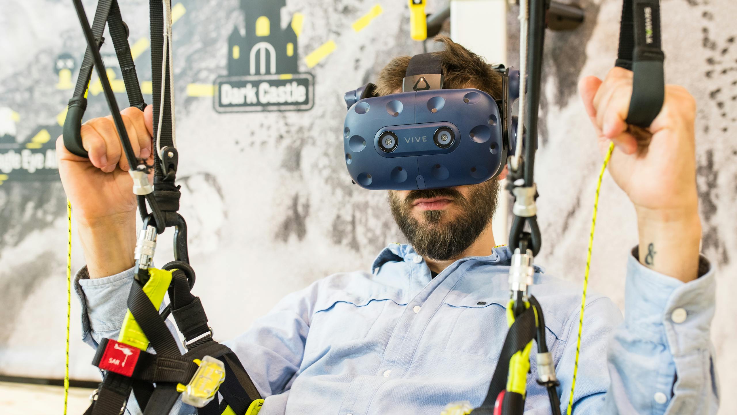 VR parapente man